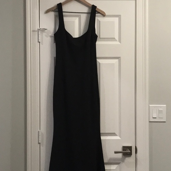 NEW BHLDN Katie May Lucy Gown Black Maxi Dress - Picture 2 of 5